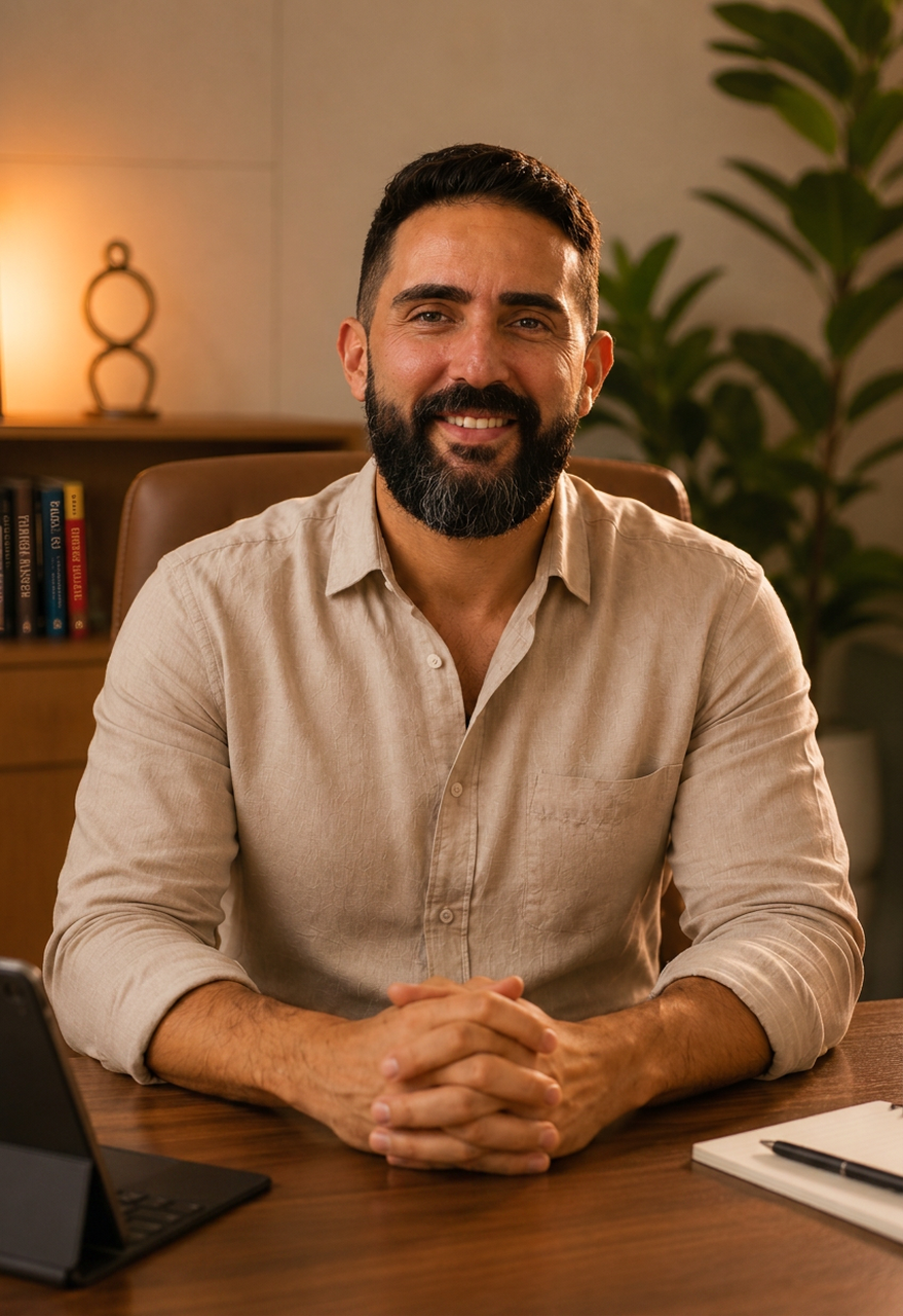 Sid Moraes, psicoterapeuta especialista em trauma